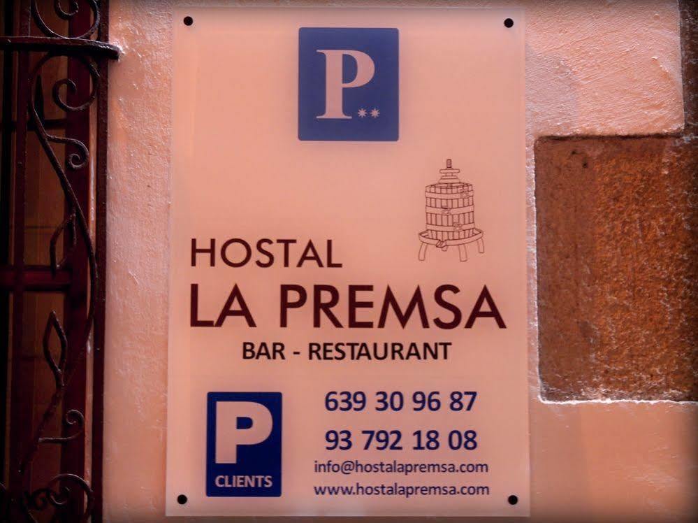 La Premsa Hotel Arenys de Mar Exterior photo